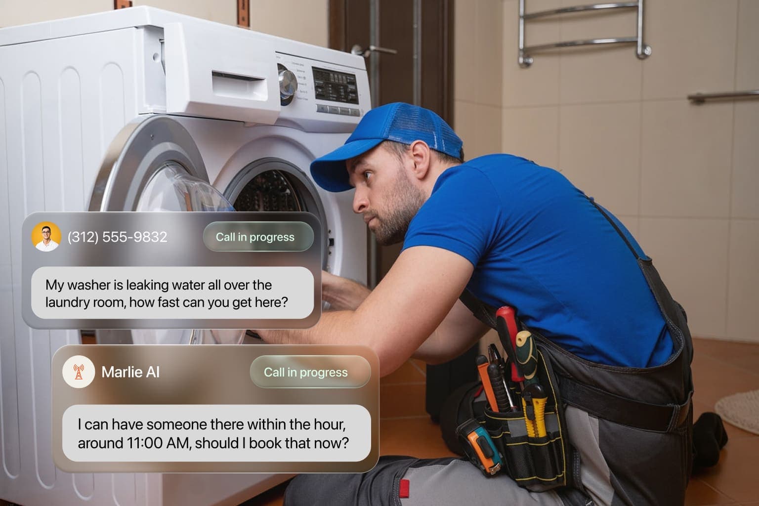 Washer, dryer, fridge, and oven intake