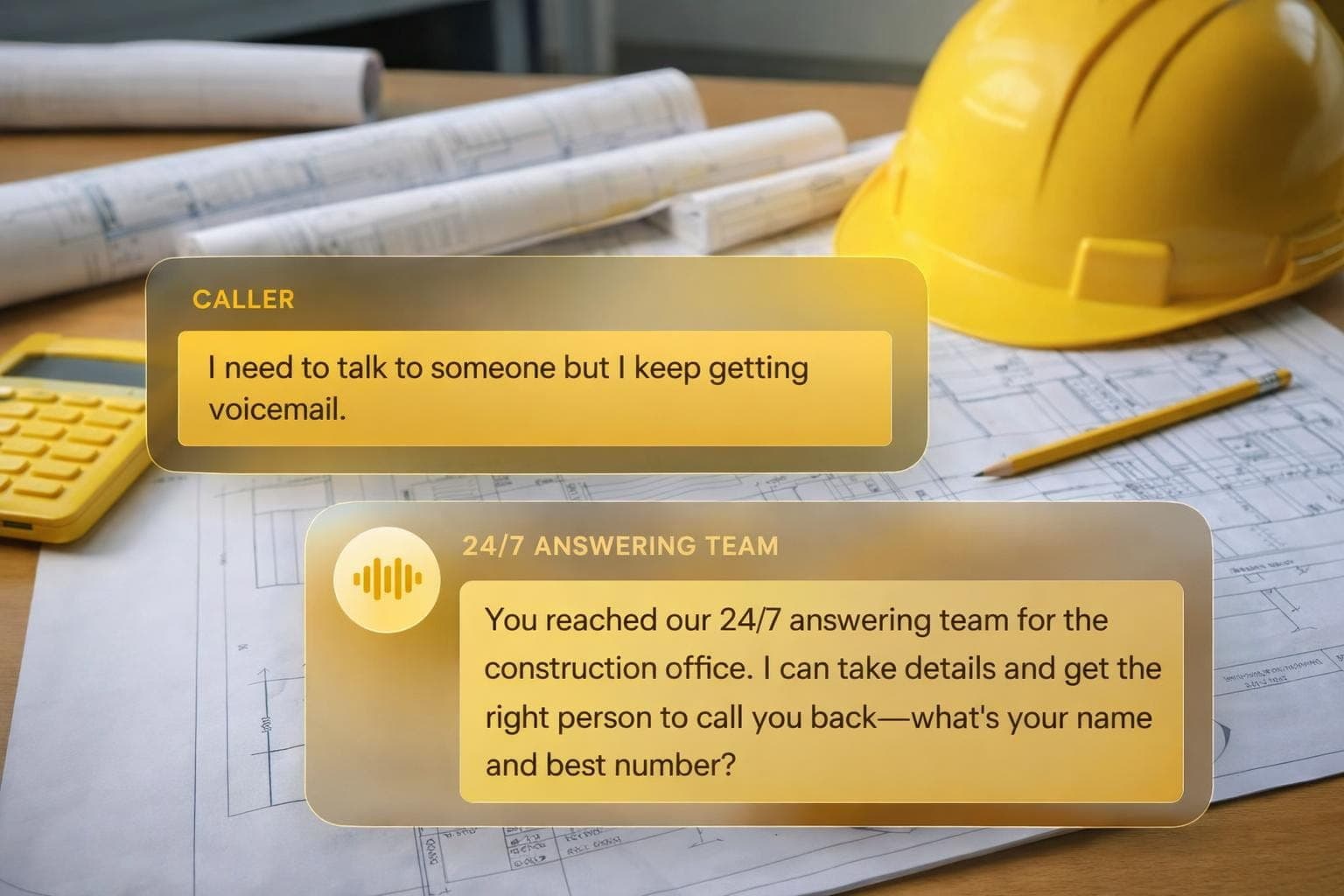 Why construction companies can't afford to miss calls