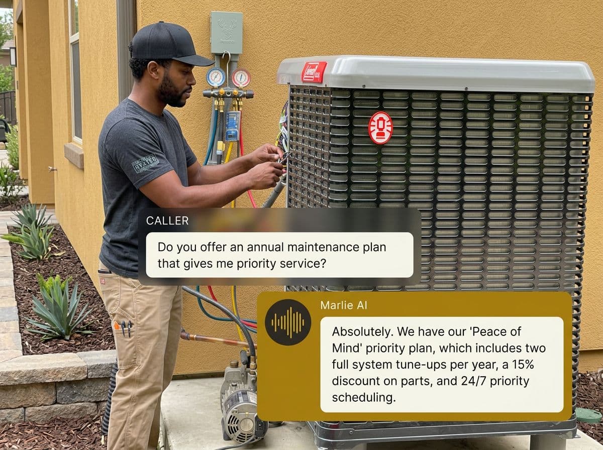 Peak season call overflow