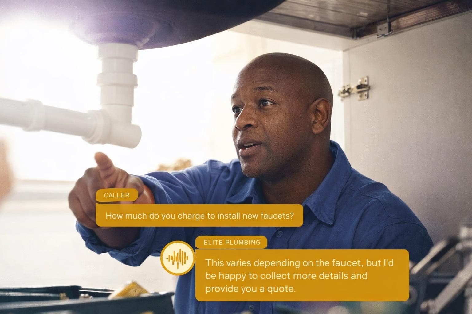 AI Receptionist for Plumbers