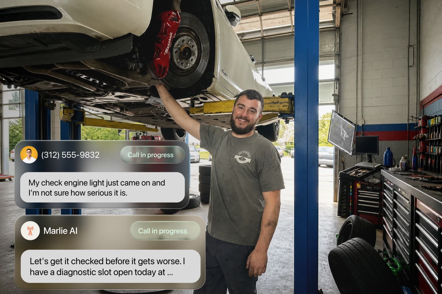 AI Receptionist for Auto Repair & Dealers