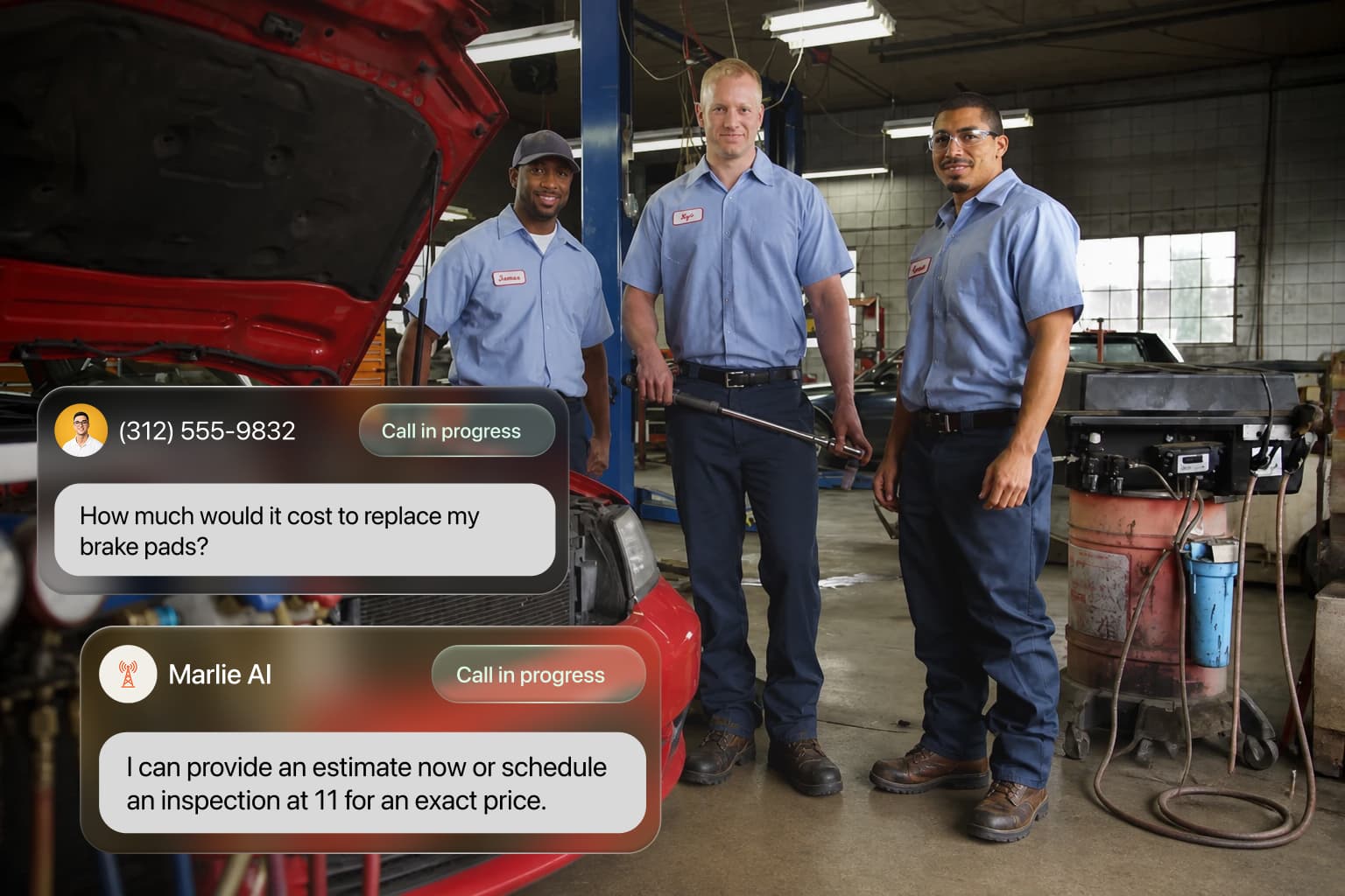 Service appointments and diagnostics