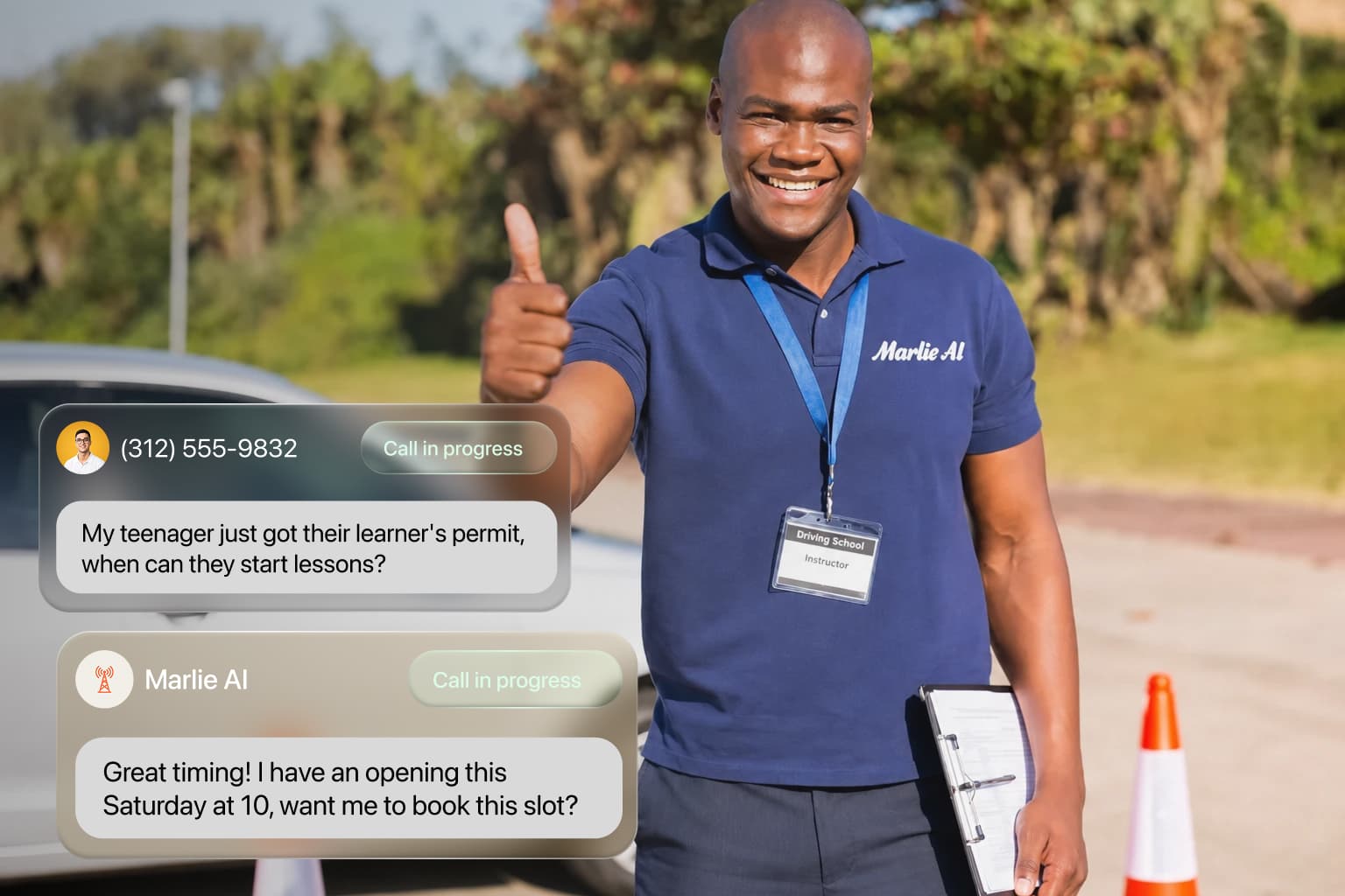 AI Receptionist for Driving Schools