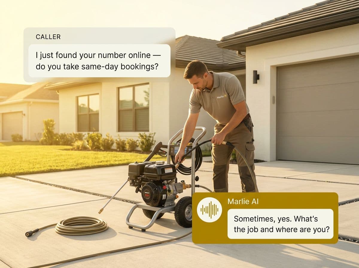 Residential booking and lead qualification