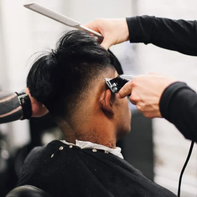 Focused on the cut, not the phone